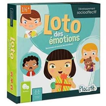 Placote Loto des Émotions 1 1/2 an à 4 Ans