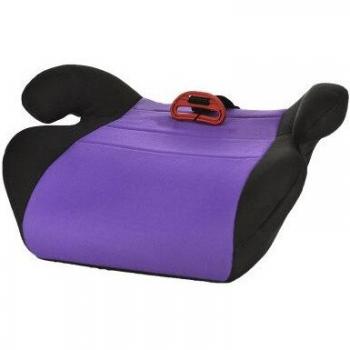 Asiento Infantil Negro‑Morado “Vibrante Seguridad”