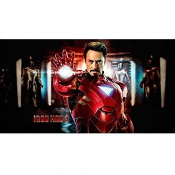 Poster a Prueba de Agua Iron Man 3 26x14 (65x35 cm) – Anti-Fade, Duradero
