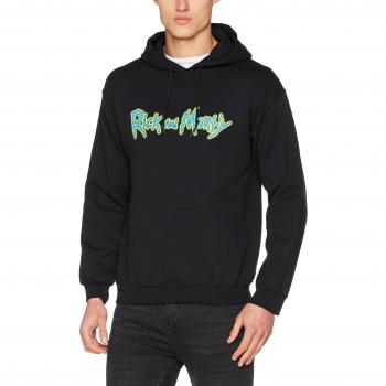 CID Men Rick and Morty Riggity Sweatshirt, Black, Small
