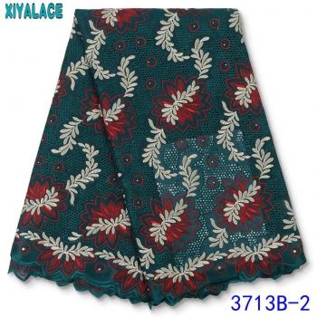 Encaje Suizo con Detalles Piedras KS3713B