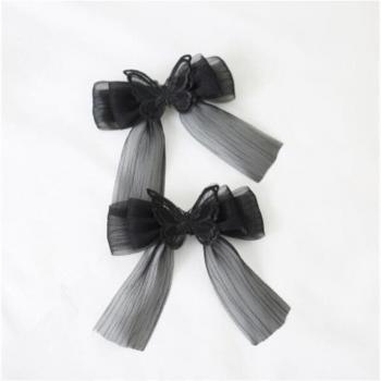 Accesorio de Cabello Lolita con Lazo de Encaje