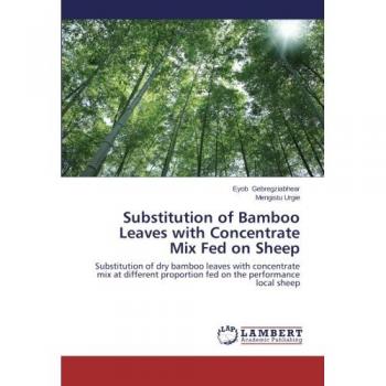 Substitution of Bamboo Leaves with Concentrate Mix Fed on Sheep: Substitution of dry bamboo leaves with concentrate mix at different proportion fed on the performance local sheep