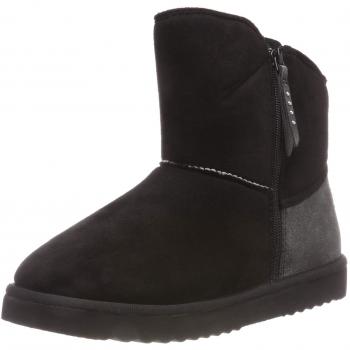 ESPRIT Damen Uma Zip Bootie Schlupfstiefel, Schwarz, 41 EU