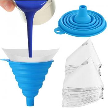 Set Filtri Spruzzo Auto 100 – Carta/Cone in Silicone