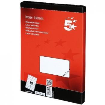 Laser Address Labels 99 X 68Mm Pack Of 1600