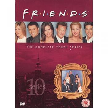 Friends Serie 10 DVD (2004) Jennifer Aniston Bright (DIR) cert 12 3 discos
