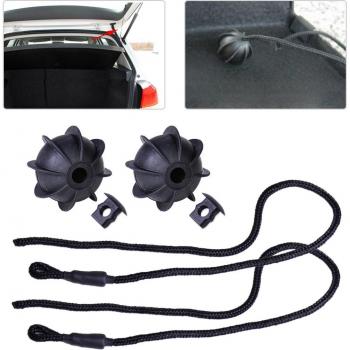 Beler 2pcs Black Tonneau Cover Cord for VW Golf GTI Rabbit