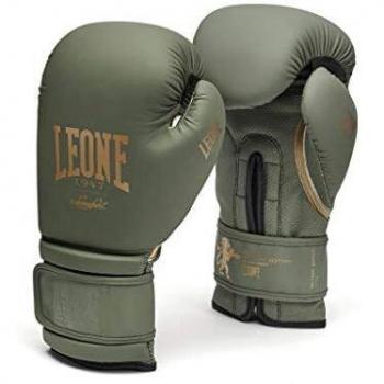 LEONE 1947, Kampfhandschuhe Military Edition, Unisex, Militärgrün, 14OZ, GN059G