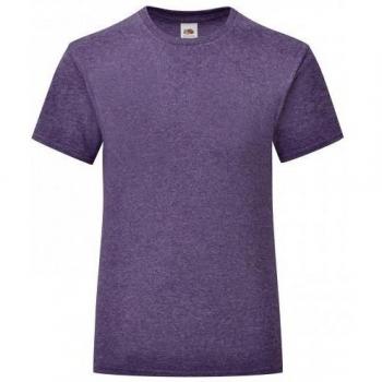 Blusa femenina Fruit of the Loom, niña, estilo icónico heather