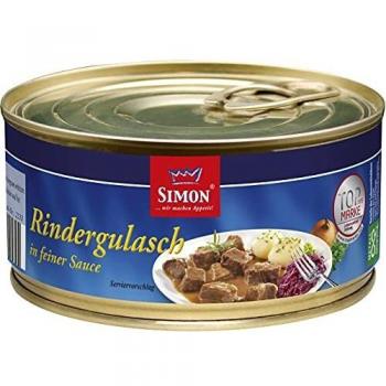 Simon Delikatess Rindergulasch 2x300g