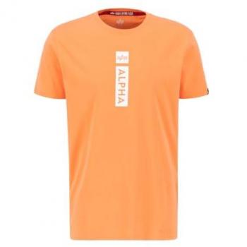 Maglietta Alpha Industries A Maniche Corte XL Arancione