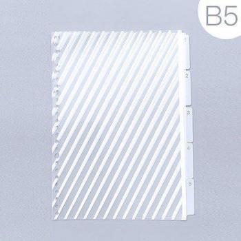 Bindemittel-Pack für Bürobedarf: A5/B5/A4, 5 Blätter, 30 Löcher