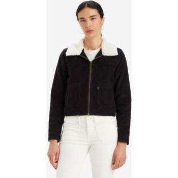 Sherpa Trucker Levi's Mujer Negro y Borreguillo