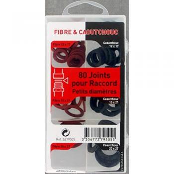 Coffret de Raccords avec Joints Fibre et Caoutchouc
