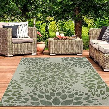 Tapis jardin VIMODA Beige Synthétique 200x280