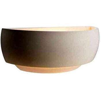 Lampada da parete in gesso DL TWYNNDA II E14 40W