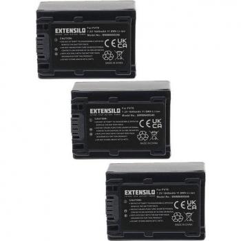 Extensilo Akku für HXR-NX70E 1640 mAh