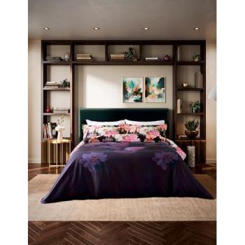 Unisex Navy Painted Posy King Duvet Cover – Ted Baker
