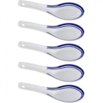 5pcs Multi-function Ceramic Spoons