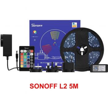 Sonoff L1 5050RGB Lichtstreifen 2m/5m – dimmbar, wasserdicht, App-Steuerung