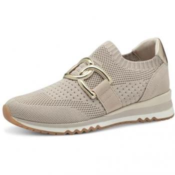 MARCO TOZZI Damenschuhe Slipper 2‑24724‑44/435 – Beige Dune‑Comb Version