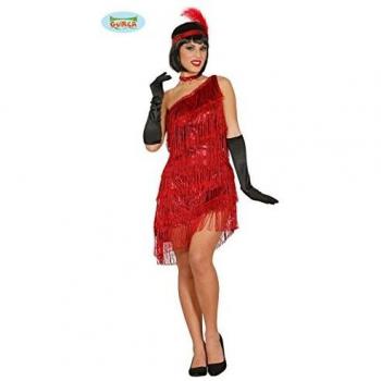 Vestito Charleston Rosso Glamour