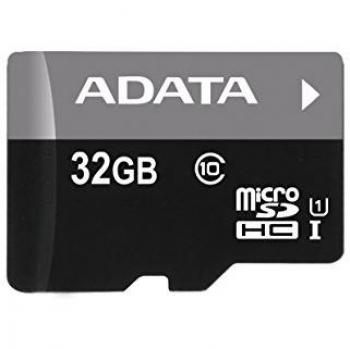ADATA 32GB microSDHC UHS-I U1 Class 10 Memory Card with Adapter