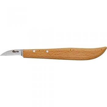 Coltello intagliatore con manico in legno 140mm