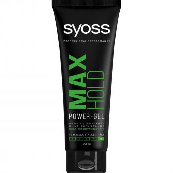 6er Pack Syoss Max Hold Festigungsgel, Haltegrad 5, Extrastark, 6 x 250 ml