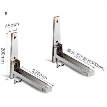 Soporte de pared para microondas de acero 304 Lu5035