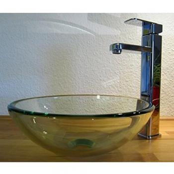 Nero 31 cm Glaskopf für Waschbecken – Aufsatz