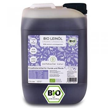 Wolfsbacher Natur Bio Leinöl für Haustiere 5 l