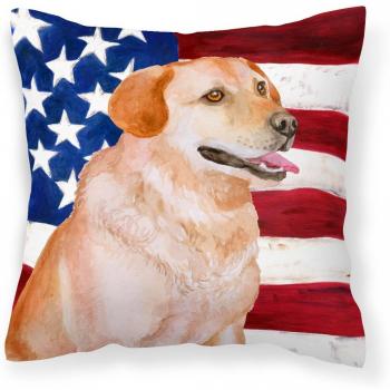 Caroline's Treasures BB9714PW1414 Decorative Pillow with Labrador Retriever Design