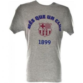 T-shirt FC Barcelone Mes Que Un Club Unisexe XL Gris