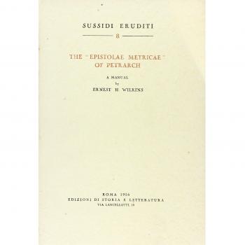 The «Epistolae metricae» of Petrarch. A manual