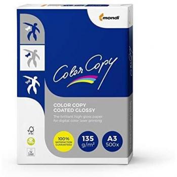Color Copy A3 Gloss Finish Photocopy Paper 135g/m², 250 Sheets