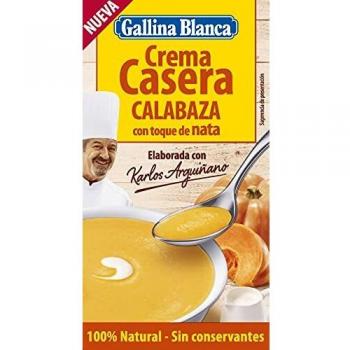 Gallina Blanca Crema Casera de Calabaza con Toque de Nata 500 