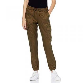 Superdry Pantalon Femme Lux Utility Jogger Marron