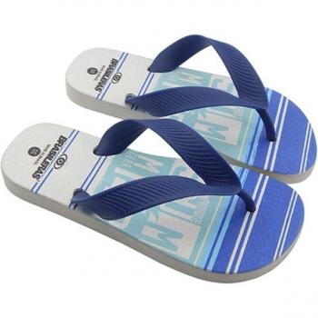 Pieds de danse en tissu brésilien bleu pour enfants
