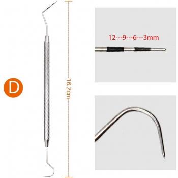 Stainless Steel Dental Probe Hook
