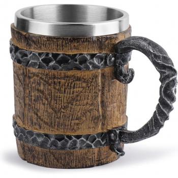 Stainless Steel Wine Tumbler and Beer Mug