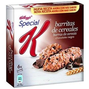 Kellogg's Special K Barritas de Cereales Sabor Chocolate, Pack de 6 x 21.5g