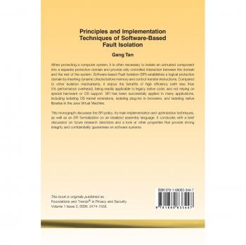 Principles and Implementation Techniques of Software-Based Fault Isolation