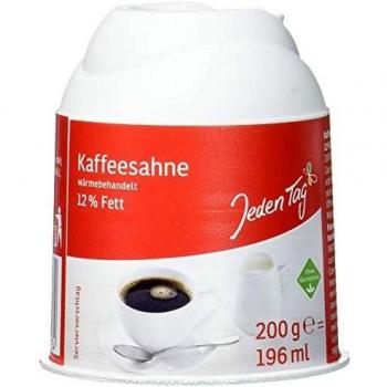 Kaffeesahne 12% Fett, 200 g Kännchen