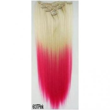 JOY&BEAUTY 24 Synthetic Clip-In Hair Extensions Set