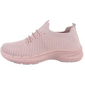 Ital-Design Damen Sneaker in Altrosa