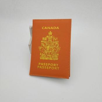 Kanada Reise Leder Reisepass Tasche Multifunktional für Männer und Frauen