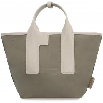 Furla Grey Piuma L Tote Bag for Women