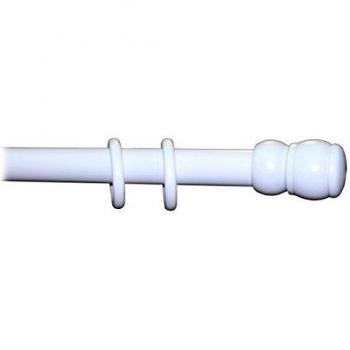 Supporto Tenda Legno 35mm 240cm (Bianco)